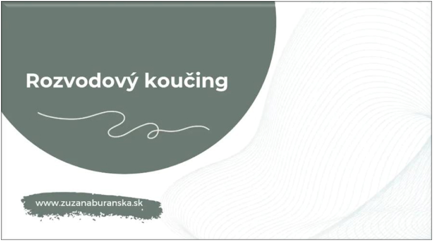 Rozvodový koučing - úvod